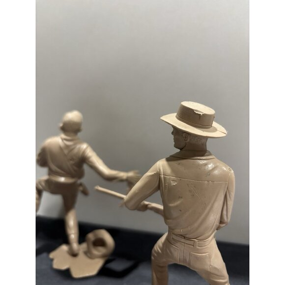 Marx Toys Western Cowboy Figure Set,1960s Era,Rare Hong Kong Stamped Lot,VINTAGE - Picture 4 of 9